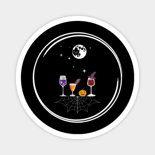 Halloween Drinks Shirt Magnet